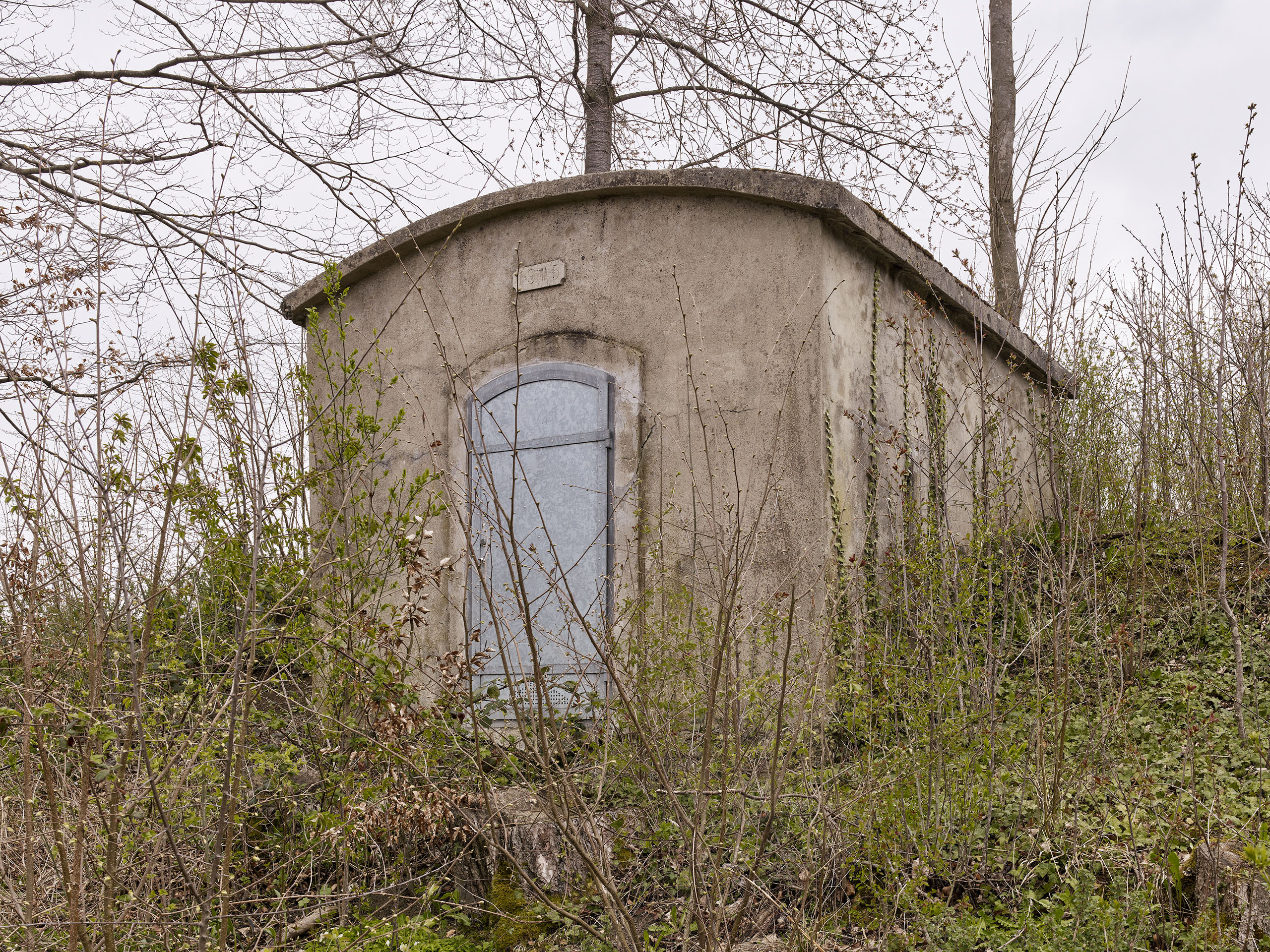 Eingangsbau zum Wasser-Reservoir